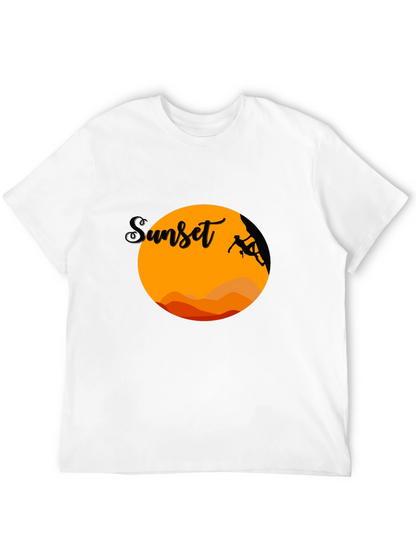Sunset Climbing T-Shirt - Adventure Ready