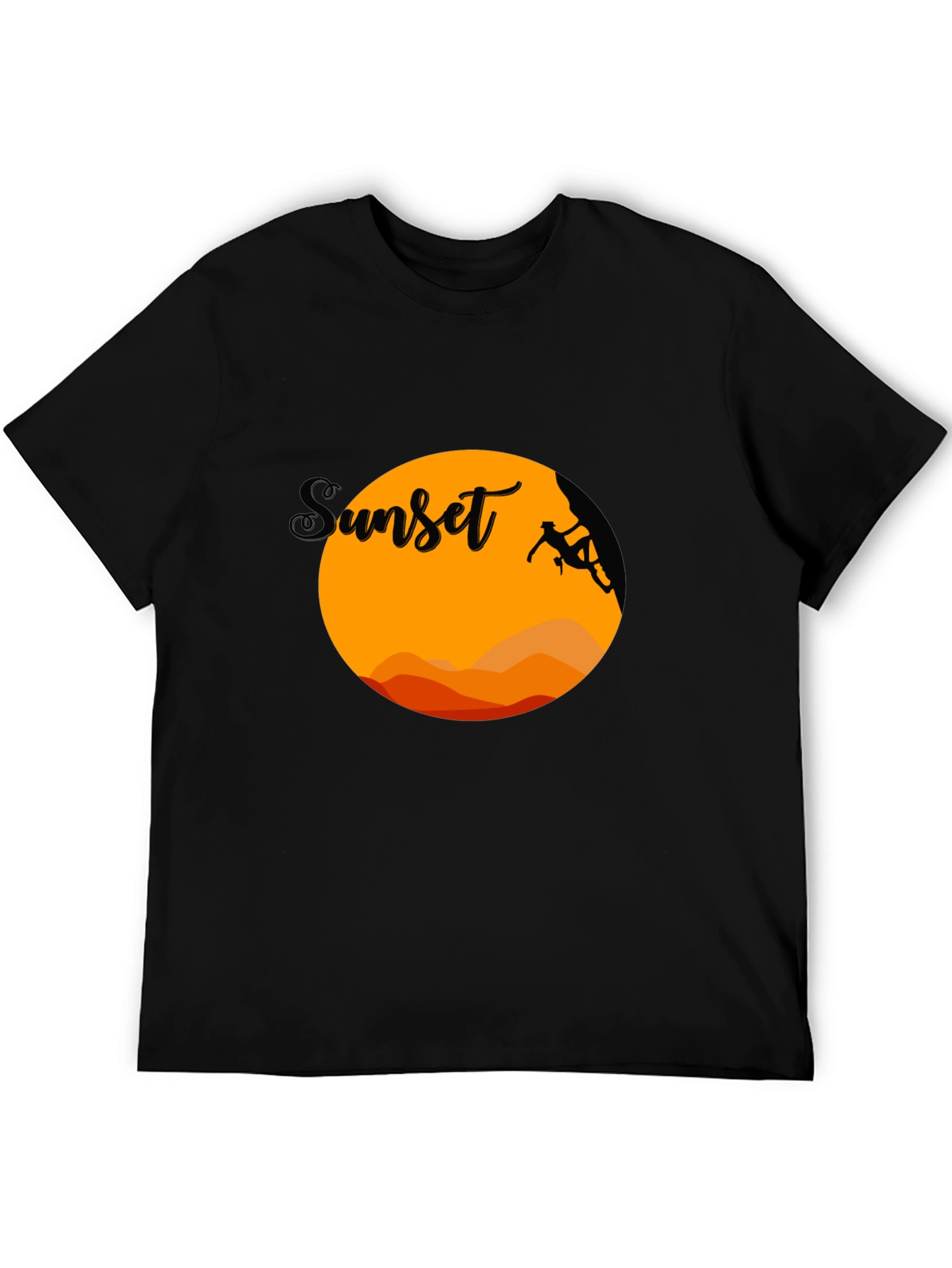 Sunset Climbing T-Shirt - Adventure Ready