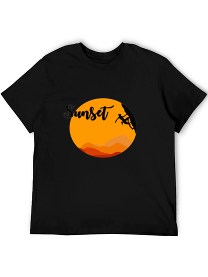 Sunset Climbing T-Shirt - Adventure Ready