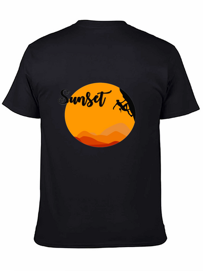 Sunset Climbing T-Shirt - Adventure Ready