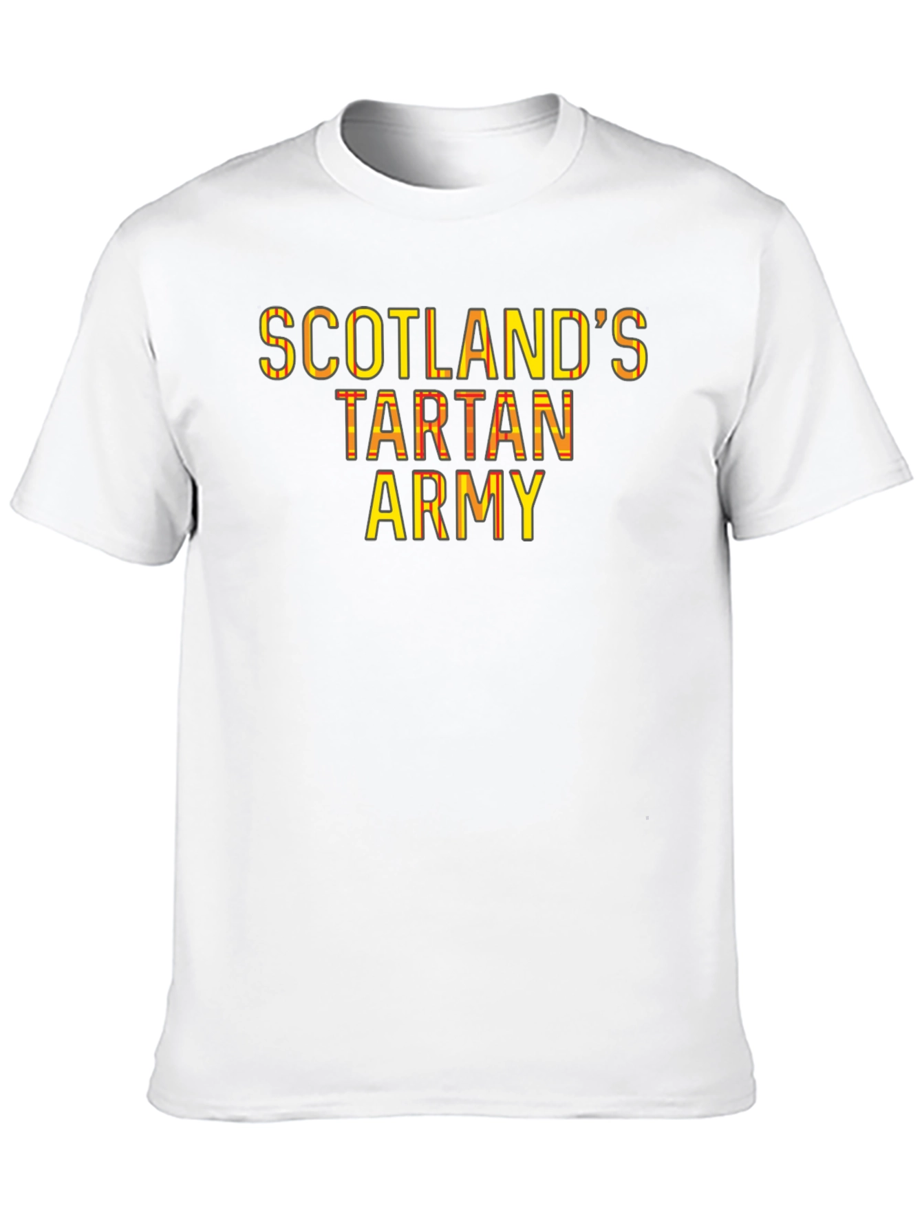 Scotlands Tartan Army Black T-Shirt