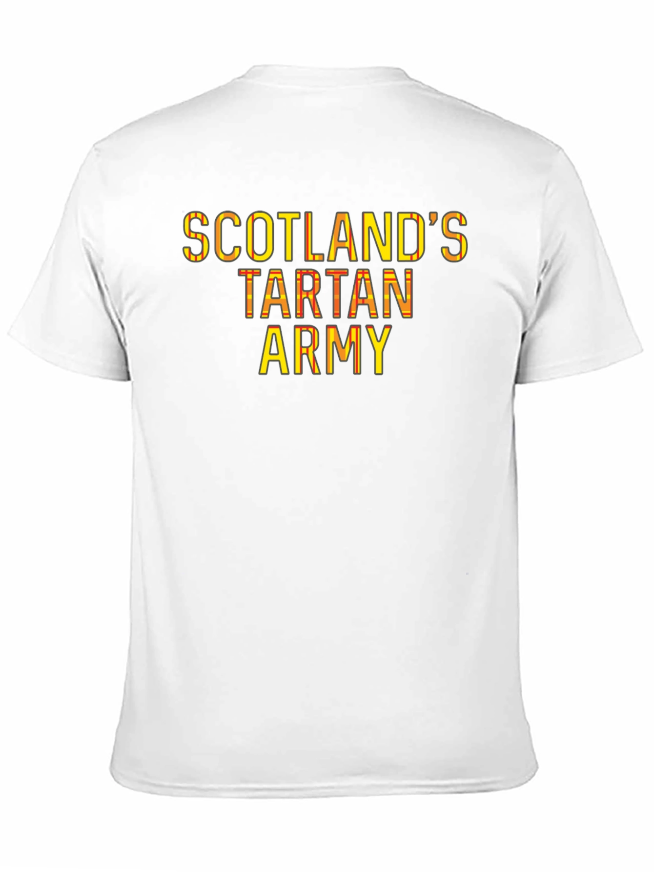 Scotlands Tartan Army Black T-Shirt