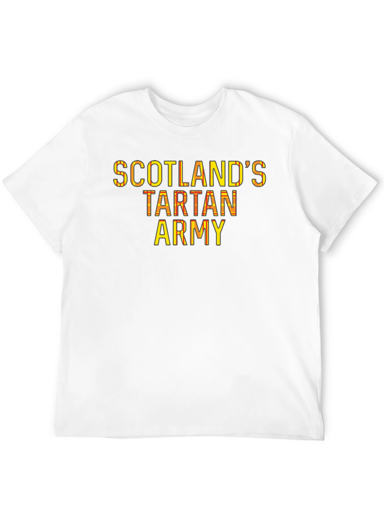 Scotlands Tartan Army Black T-Shirt