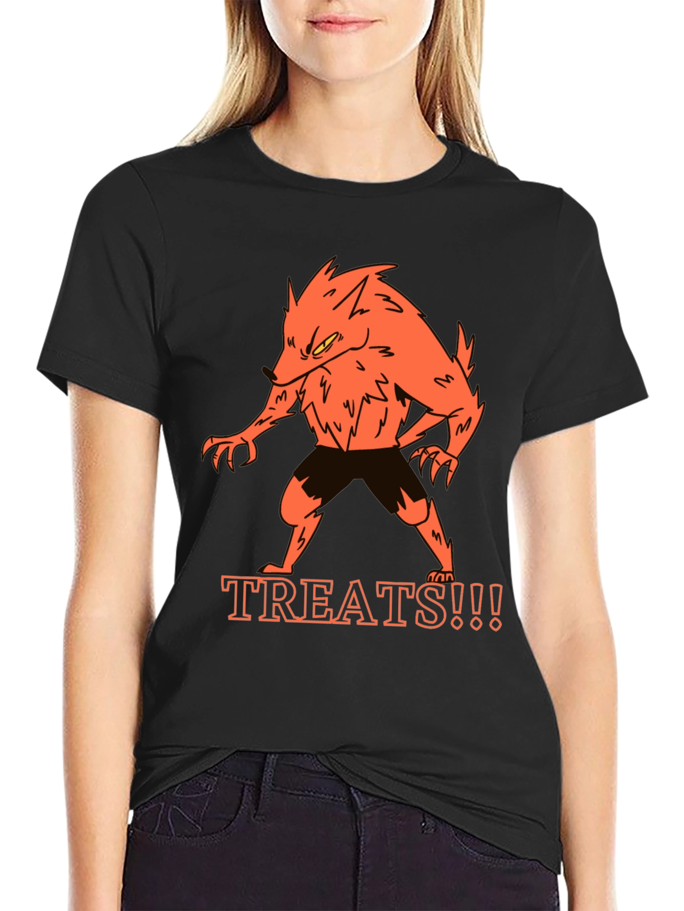 Monster Treats Black T-Shirt