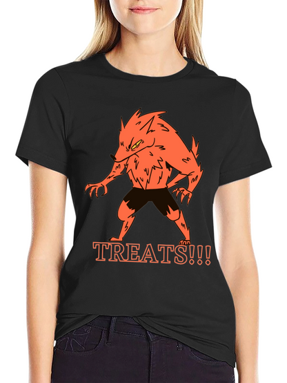 Monster Treats Black T-Shirt
