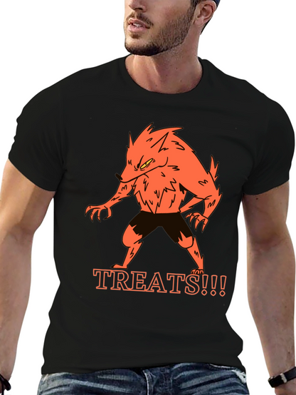 Monster Treats Black T-Shirt