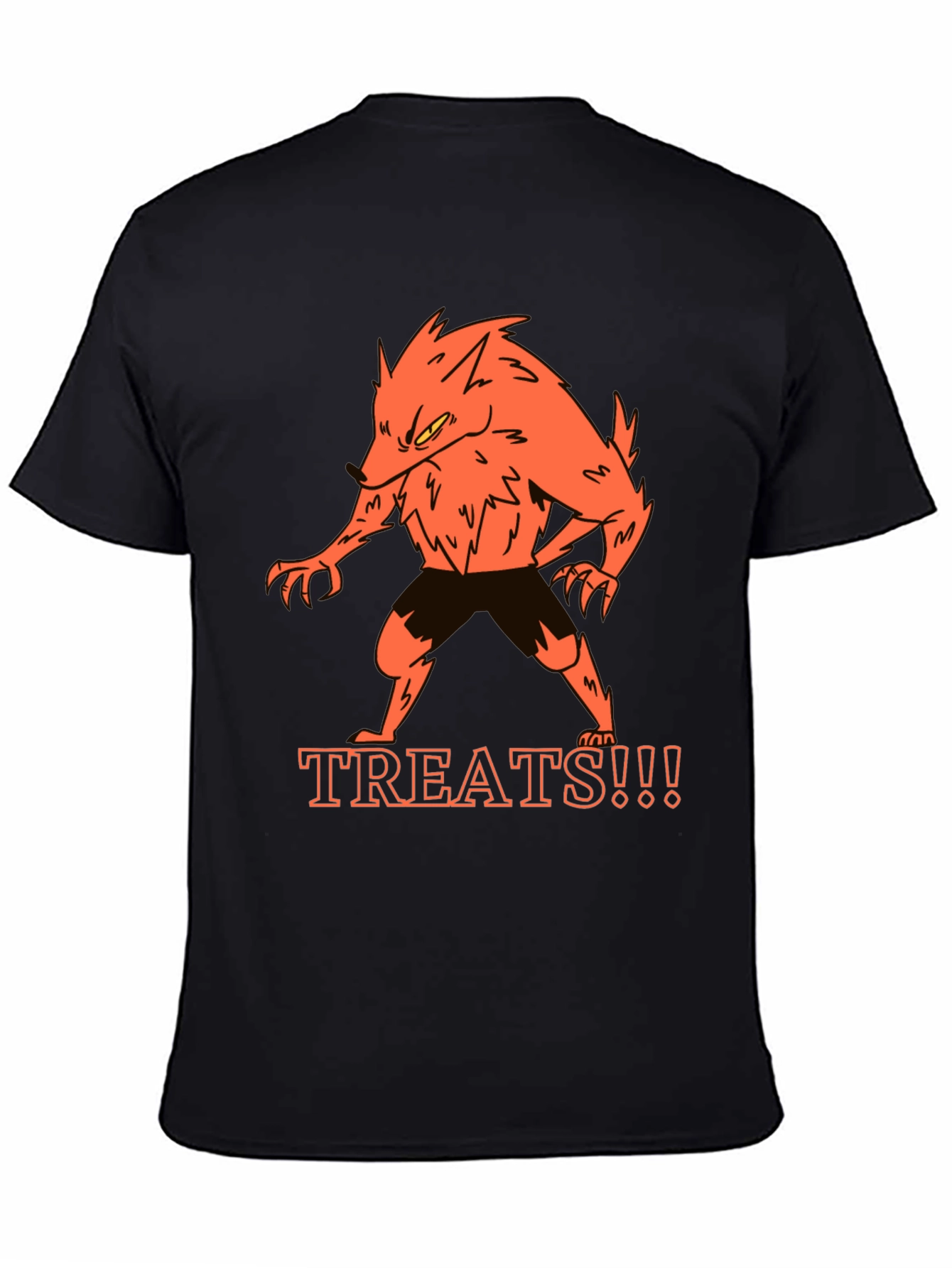 Monster Treats Black T-Shirt