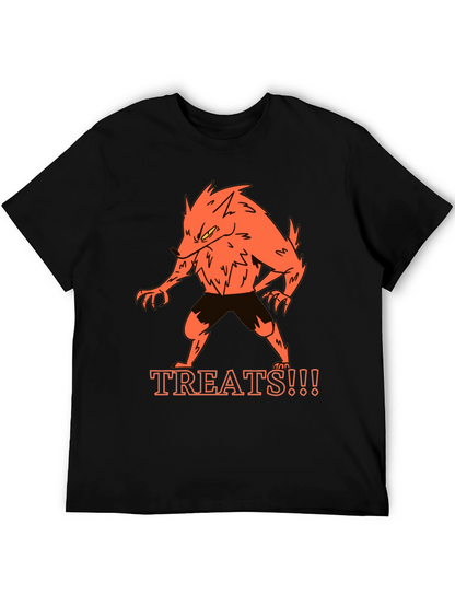 Monster Treats Black T-Shirt