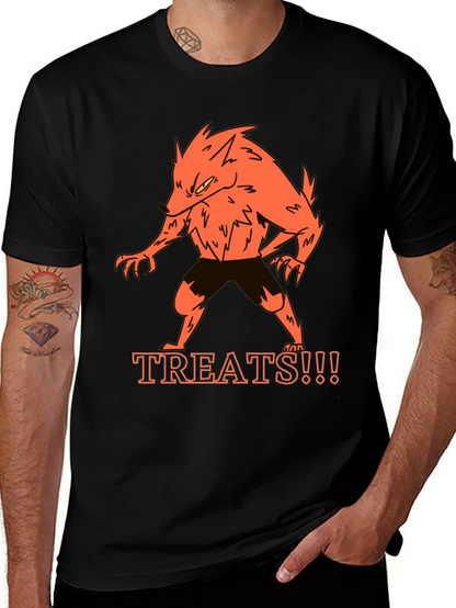 Monster Treats Black T-Shirt