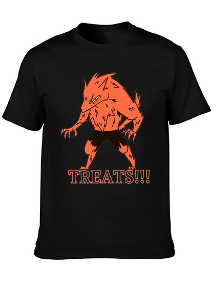 Monster Treats Black T-Shirt