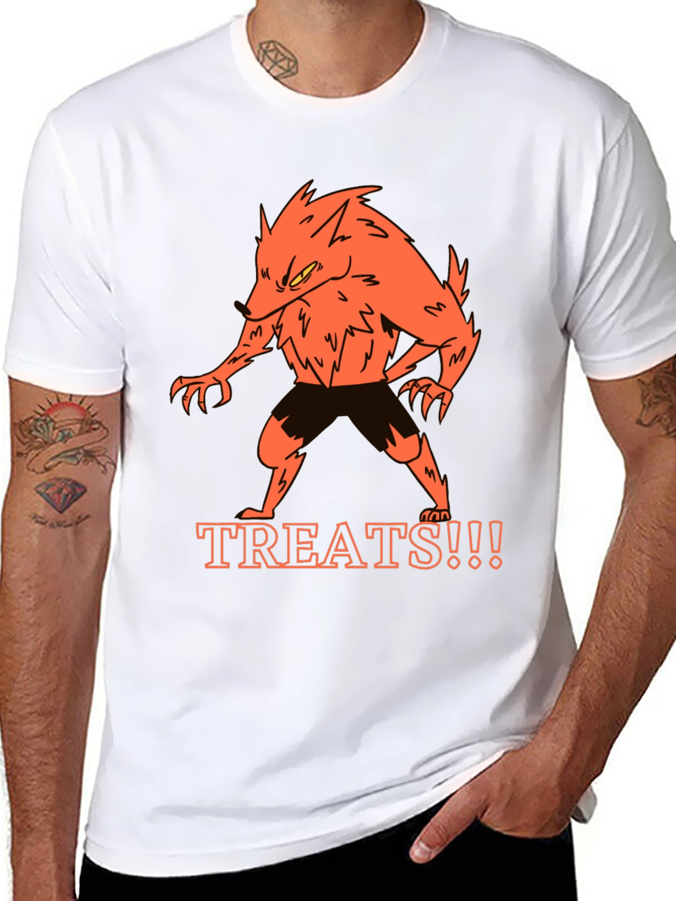 Monster Treats Black T-Shirt