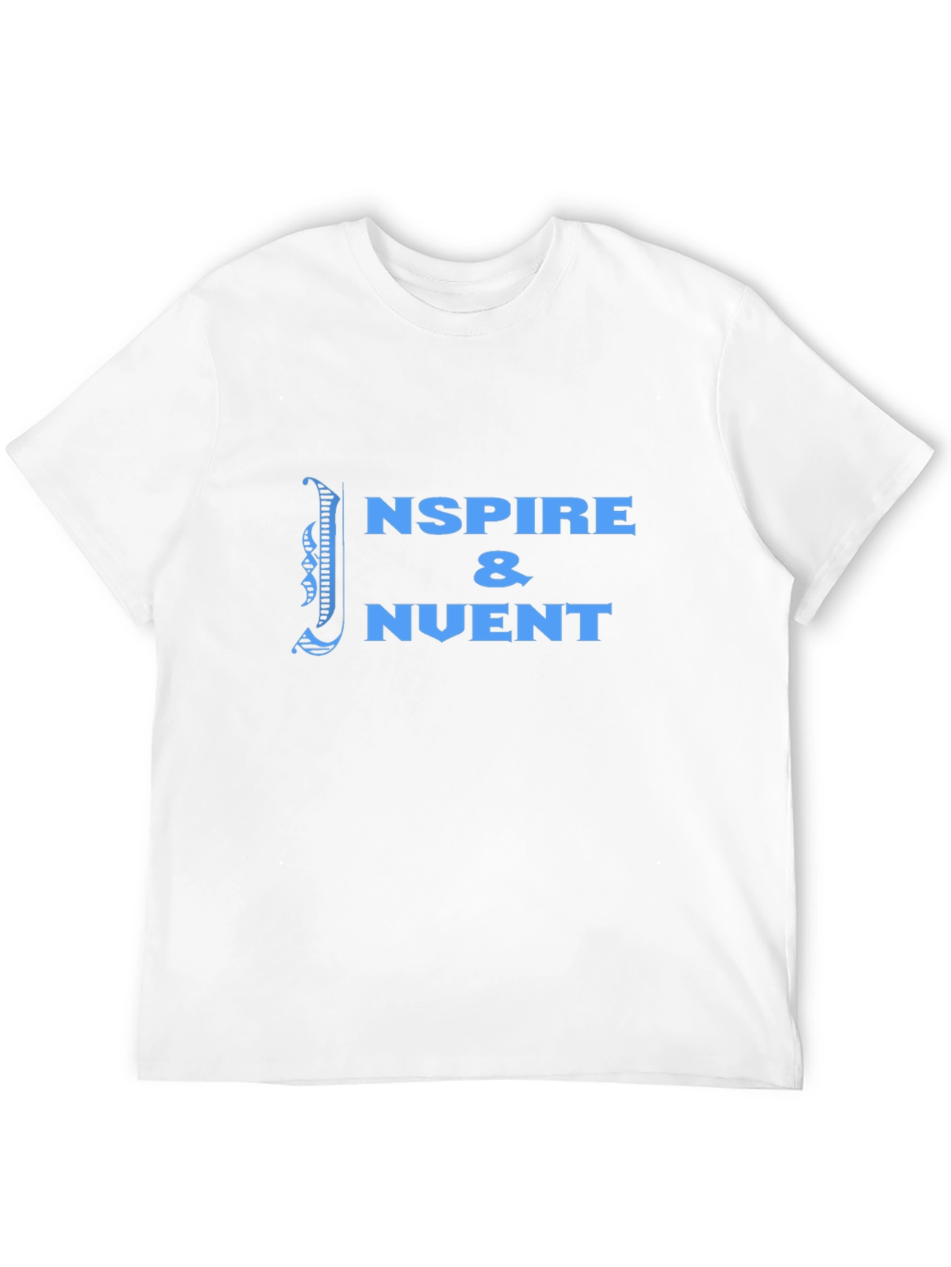 Inspire & Invent Black Graphic Tee