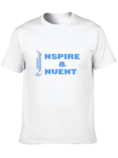 Inspire & Invent Black Graphic Tee