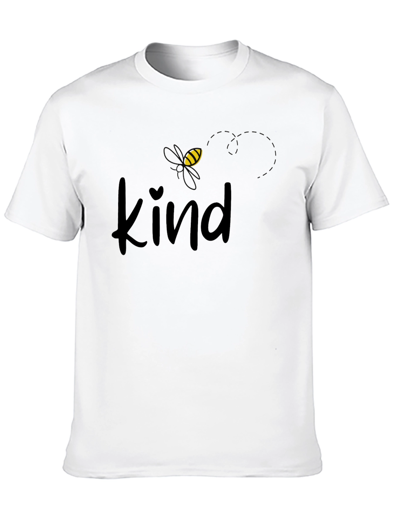 Bee Kind Graphic Print Crewneck Tee