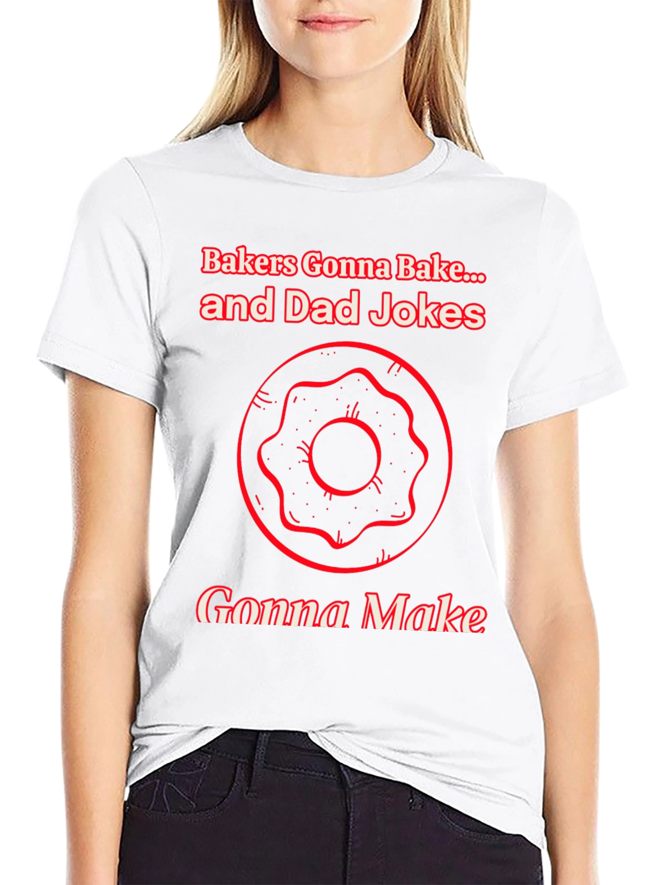 Bakers Gonna Bake Dad Jokes Graphic T-Shirt