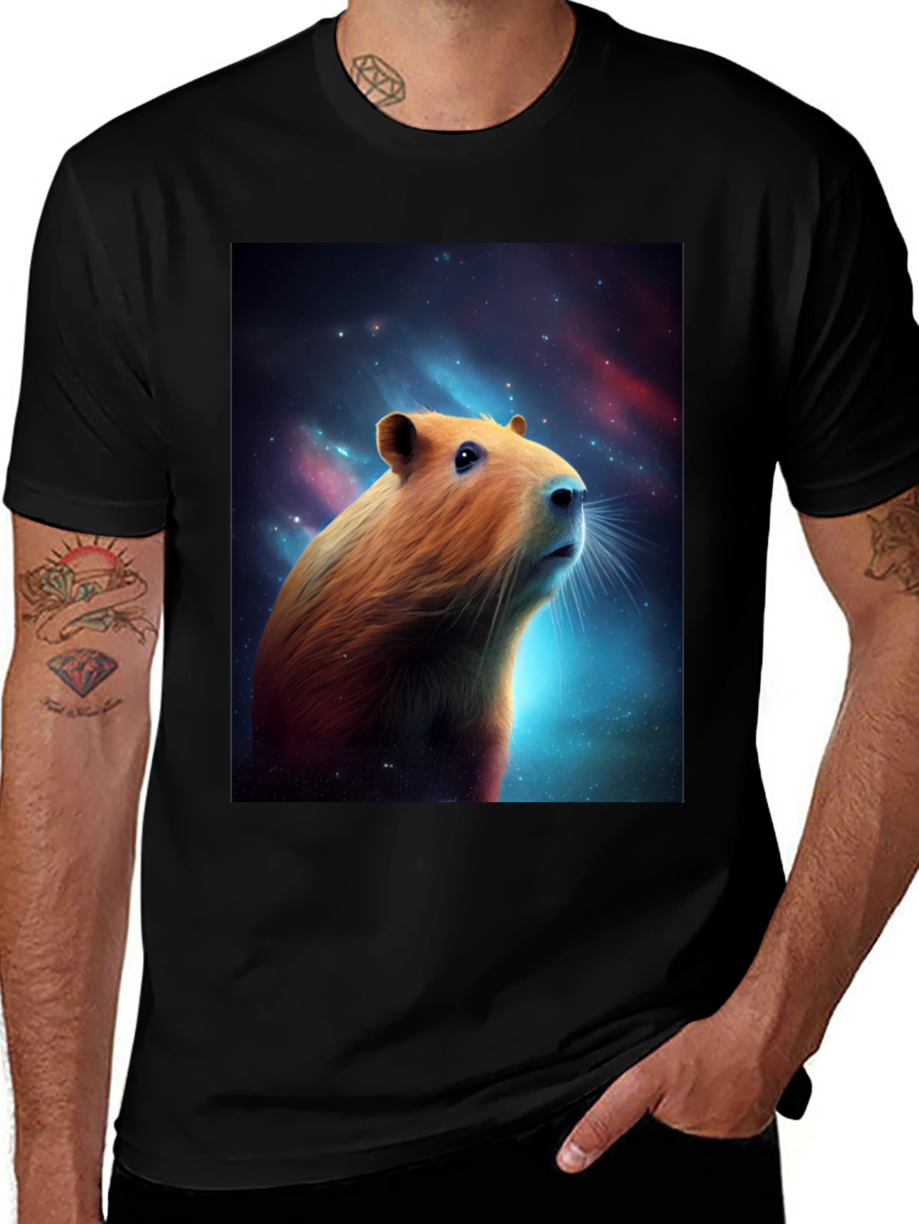 Cosmic Capybara T-Shirt