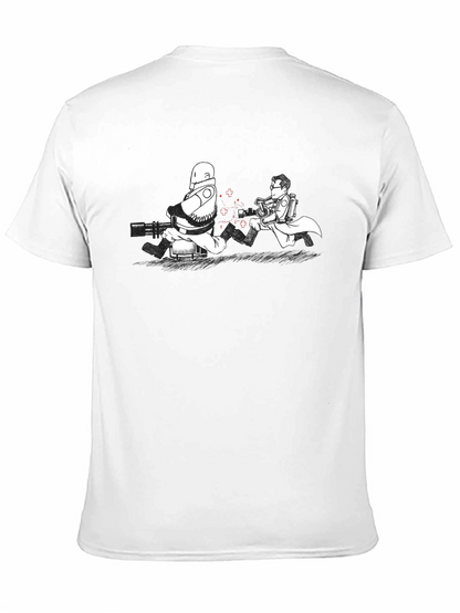 Scientist and Soldier Black T-Shirt