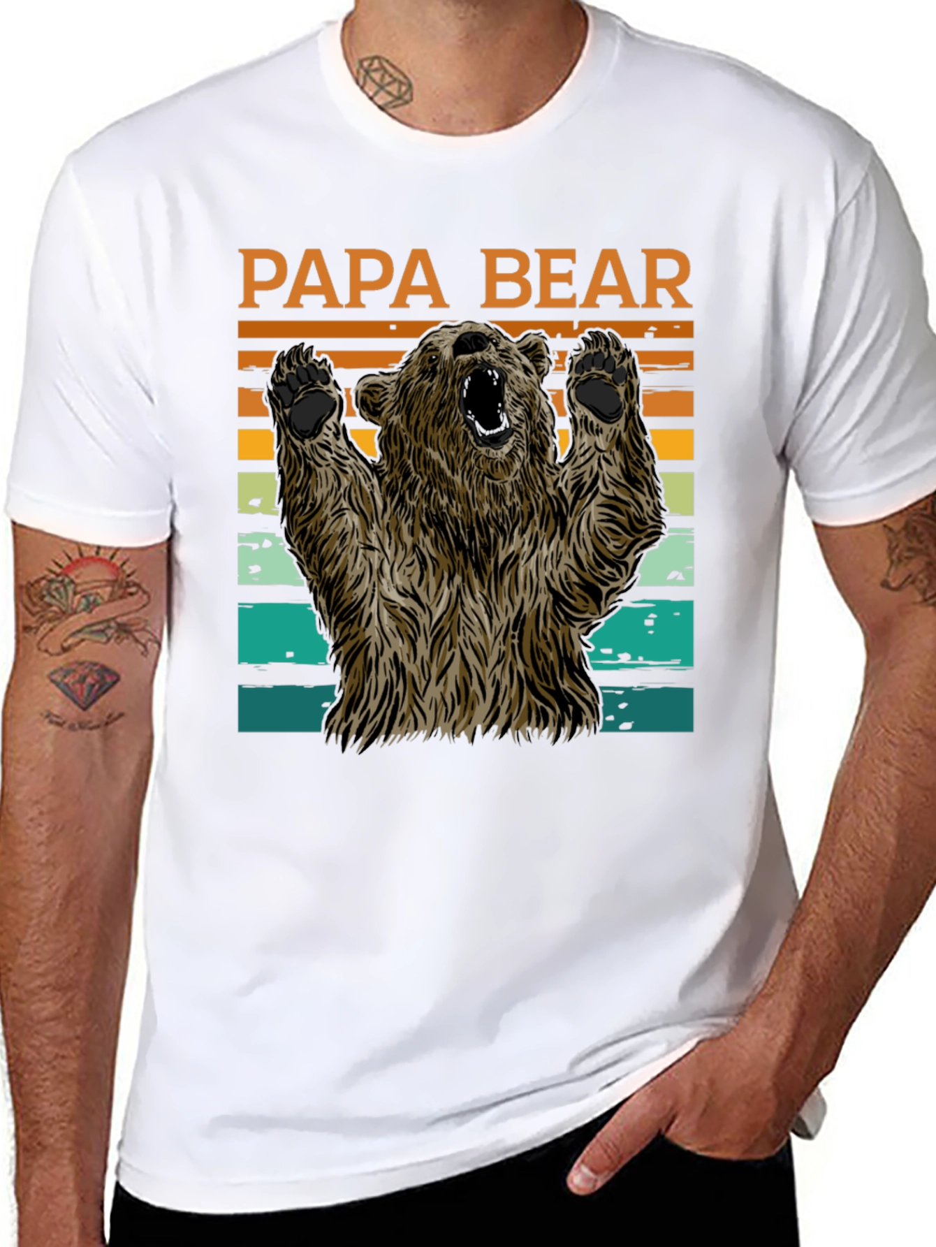 Papa Bear Graphic Tee