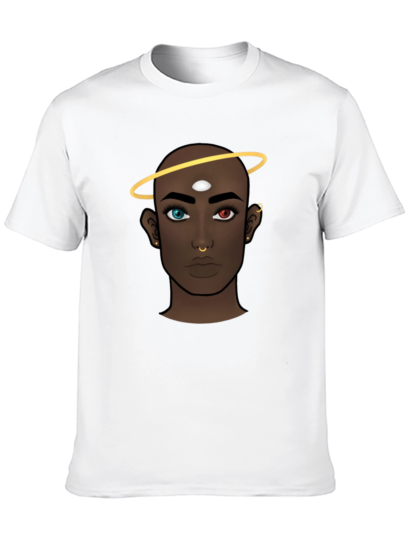 Mystic Vision Graphic Tee - Unisex Black T-Shirt