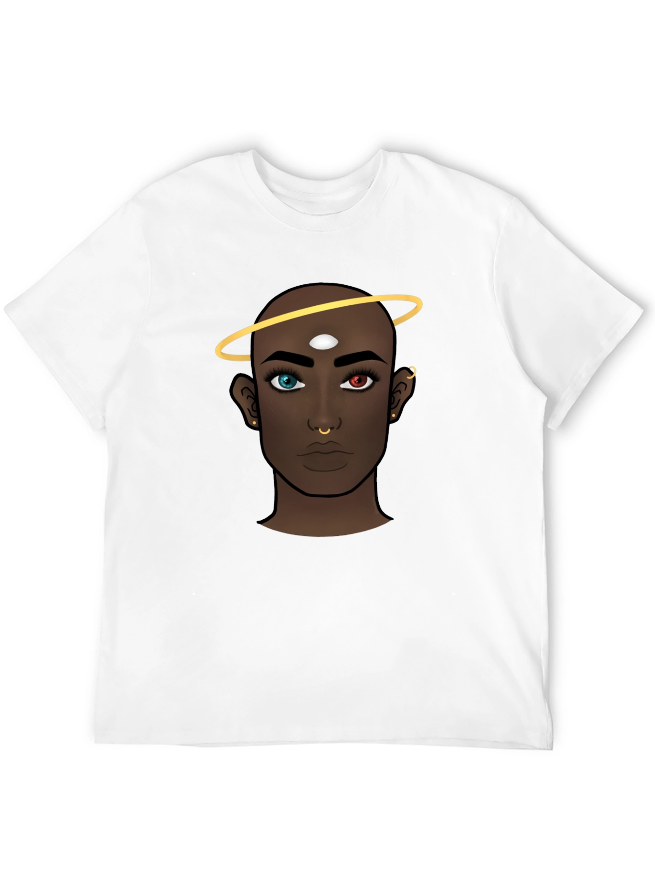 Mystic Vision Graphic Tee - Unisex Black T-Shirt
