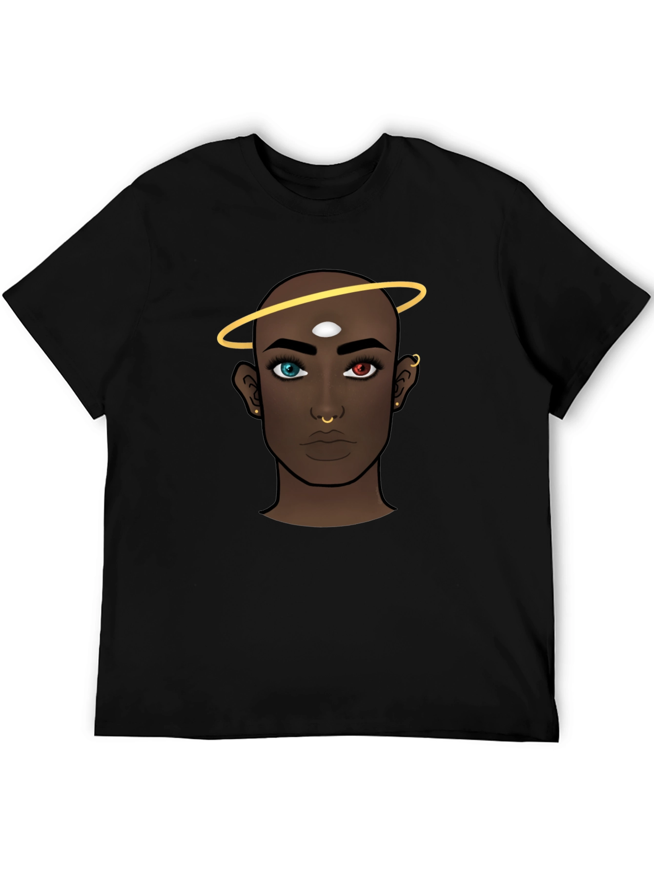 Mystic Vision Graphic Tee - Unisex Black T-Shirt