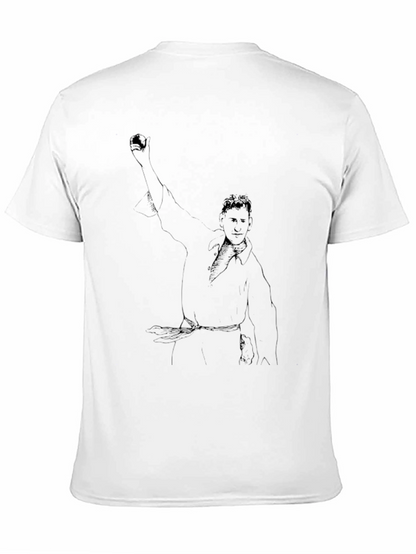 Black T-Shirt with Unique Graphic