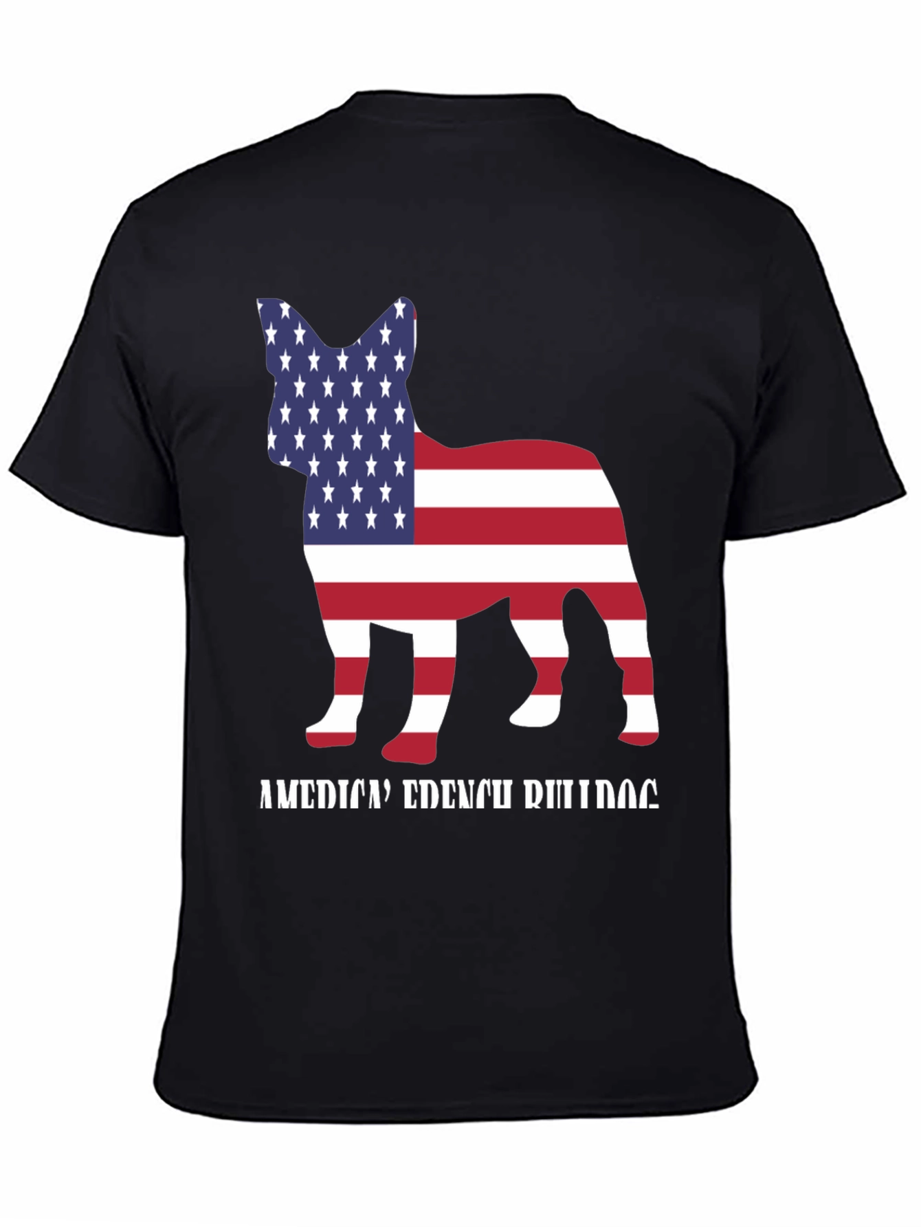 American French Bulldog T-Shirt Patriotic Dog Tee