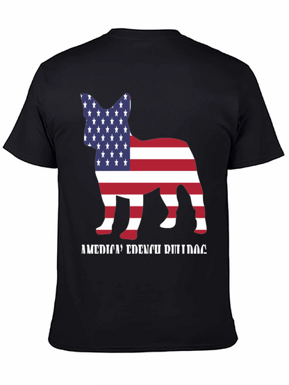American French Bulldog T-Shirt Patriotic Dog Tee