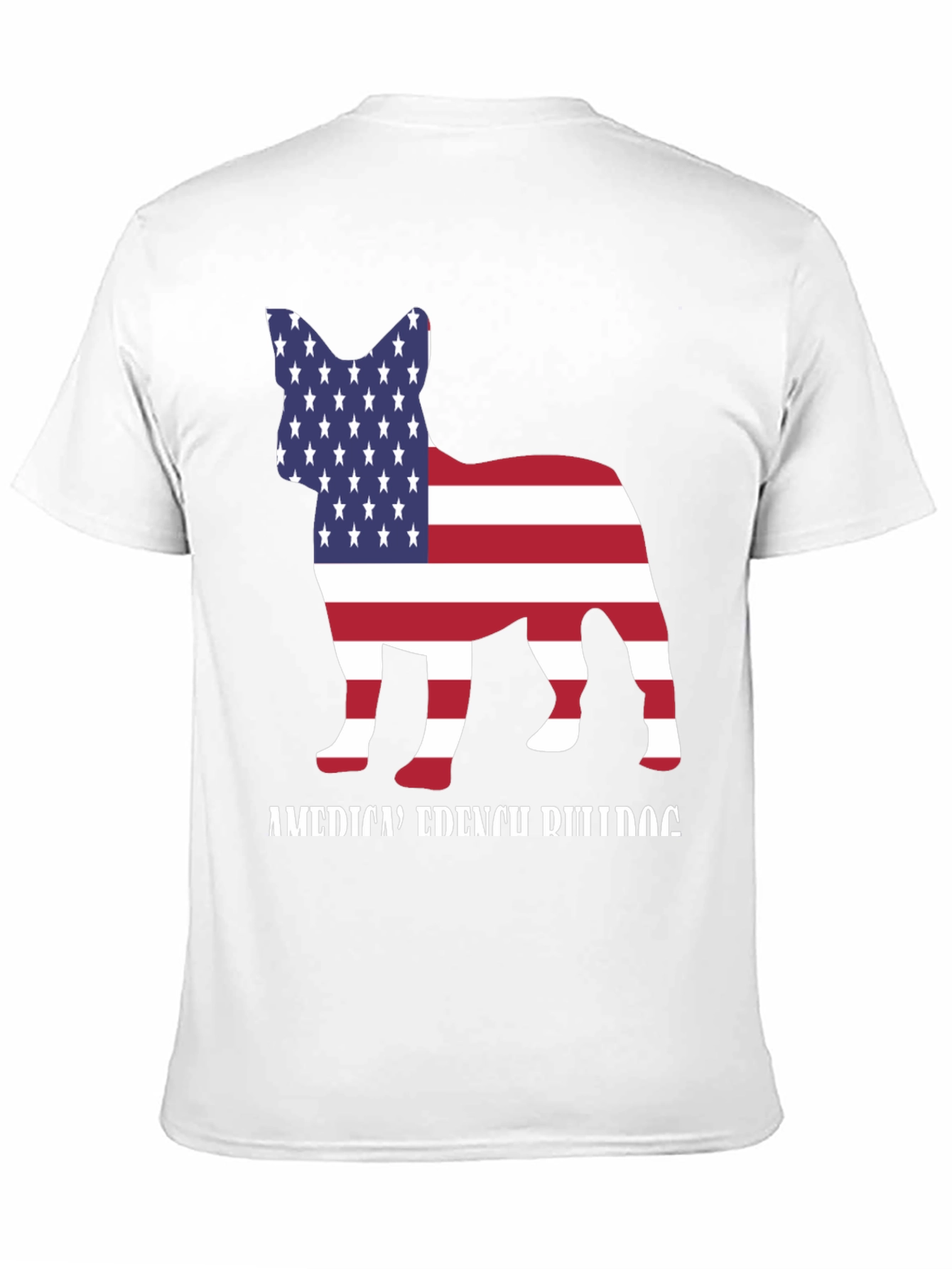 American French Bulldog T-Shirt Patriotic Dog Tee