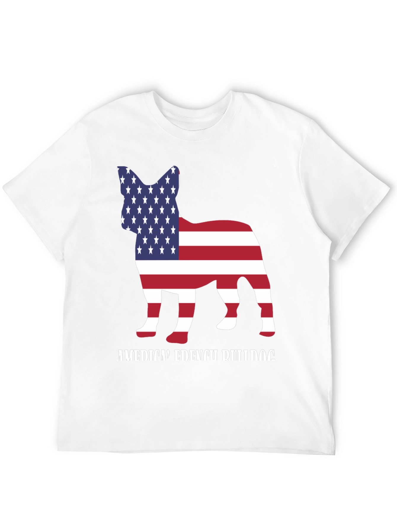 American French Bulldog T-Shirt Patriotic Dog Tee
