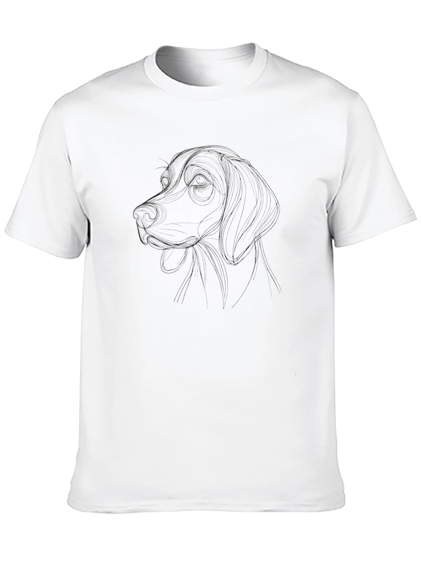Black Dog Sketch T-Shirt
