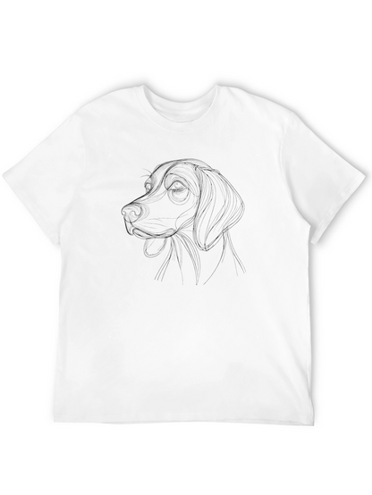 Black Dog Sketch T-Shirt