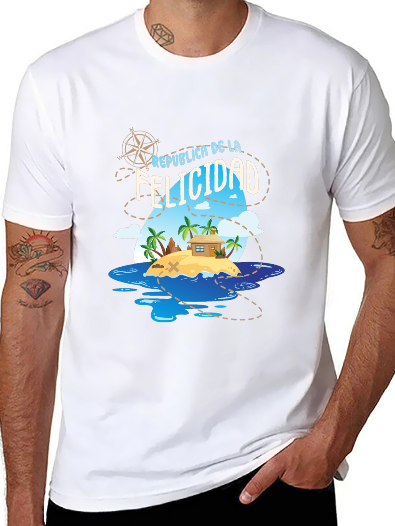 República de la Felicidad Graphic Tee