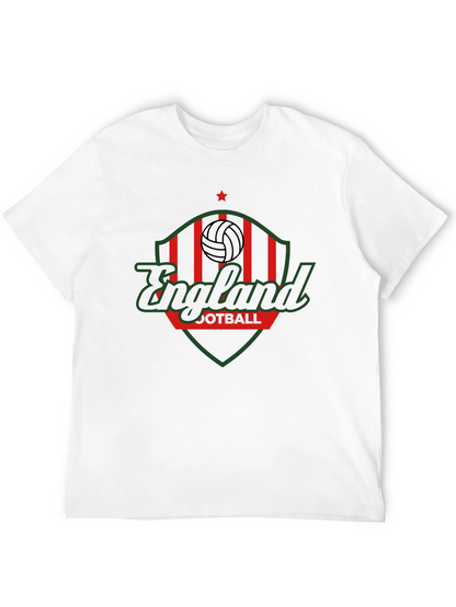 England Football Black T-Shirt