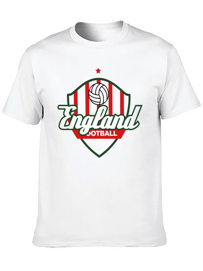 England Football Black T-Shirt