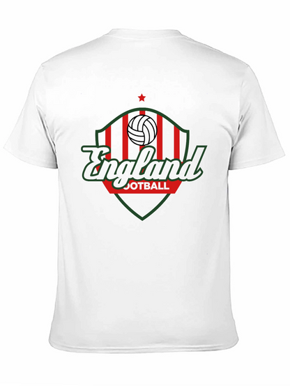 England Football Black T-Shirt