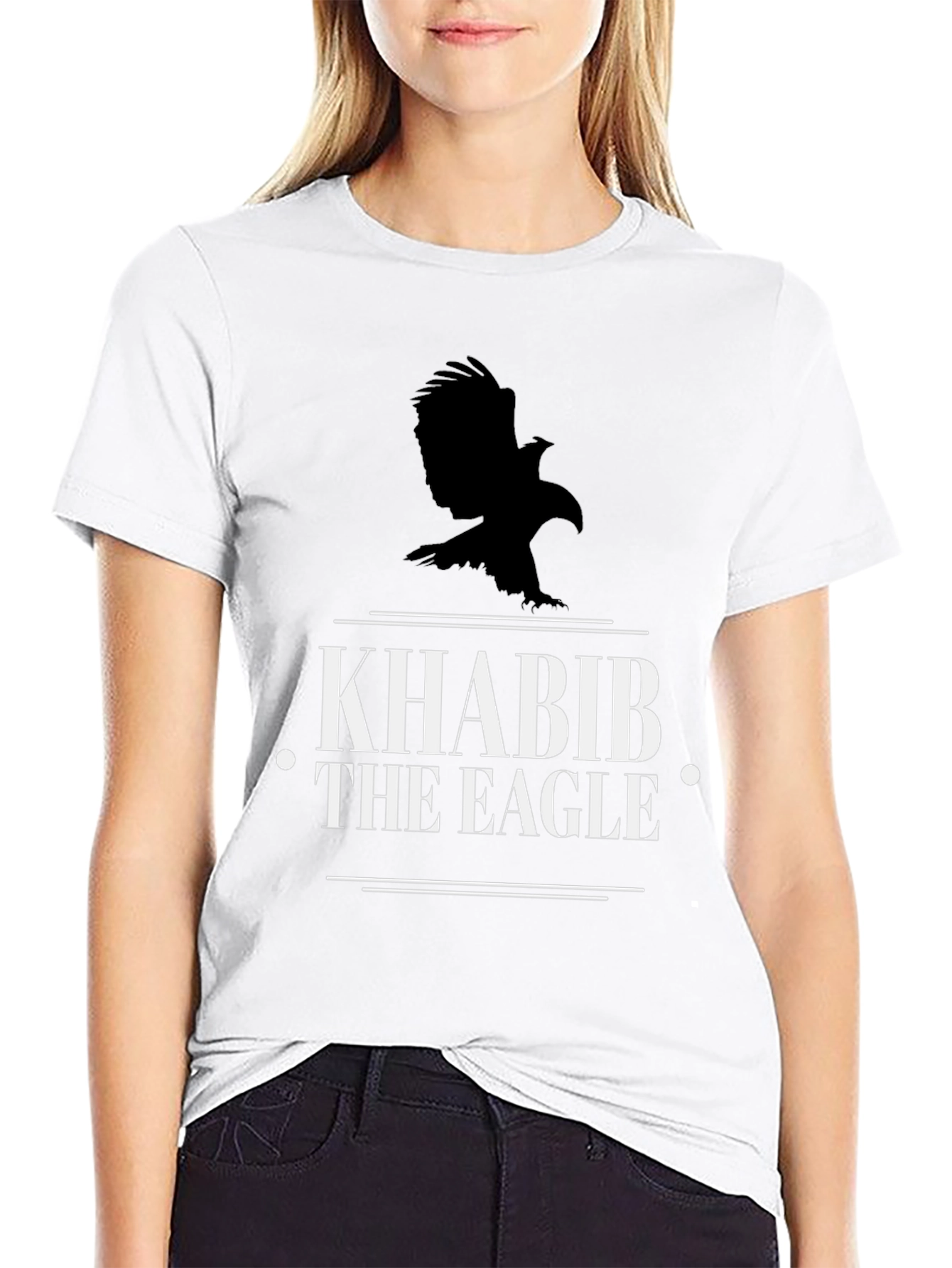 Khabib The Eagle Graphic Tee - Mens Black T-Shirt
