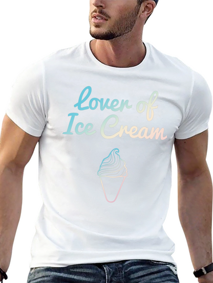 Lover of Ice Cream Graphic Tee