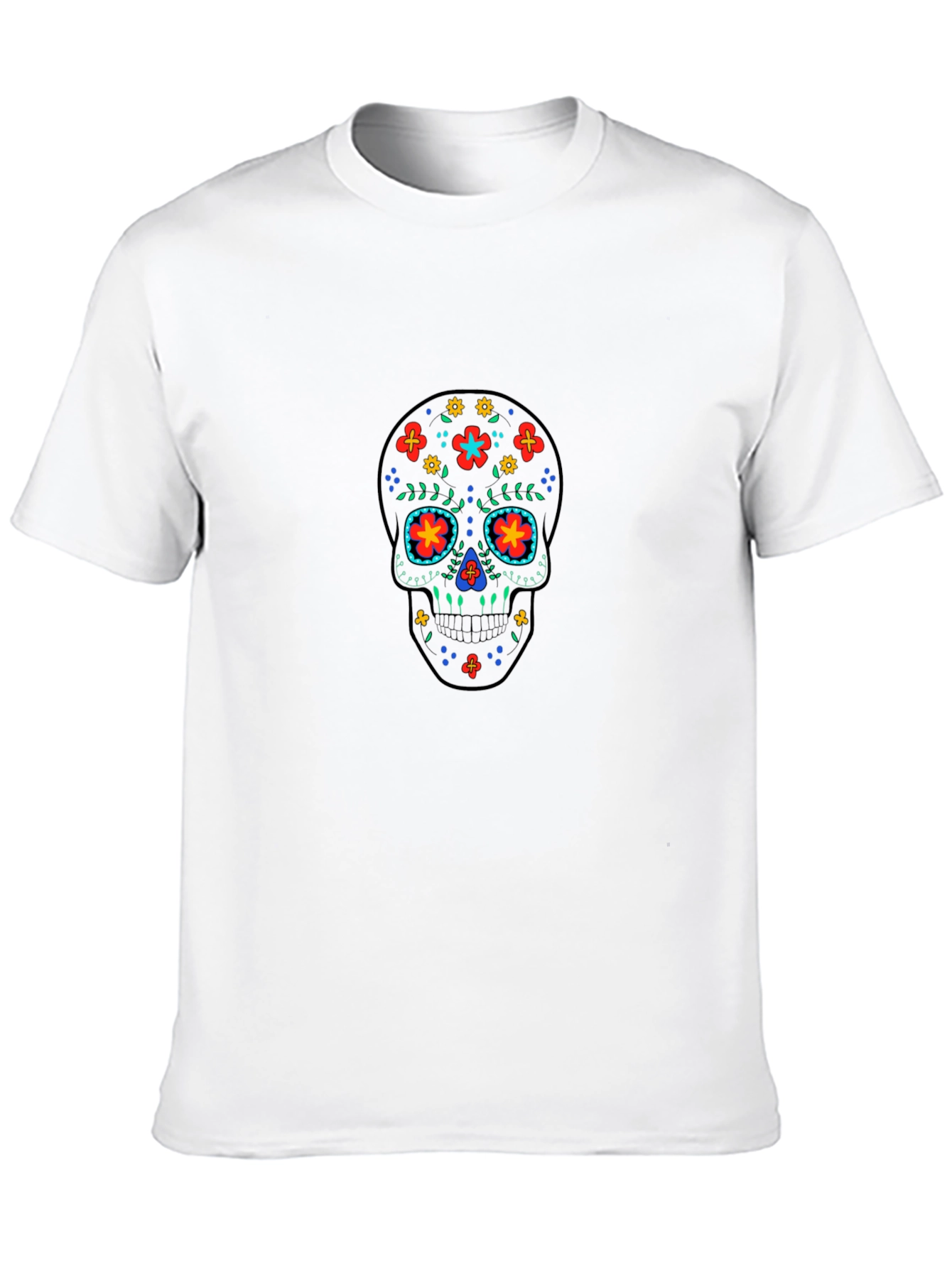 Sugar Skull Graphic T-Shirt