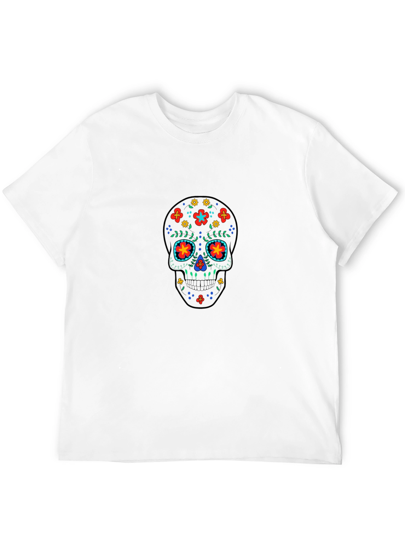Sugar Skull Graphic T-Shirt