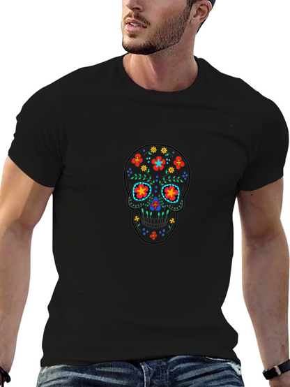 Sugar Skull Graphic T-Shirt
