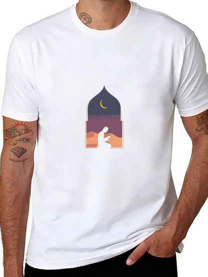 Prayer Silhouette Graphic Tee