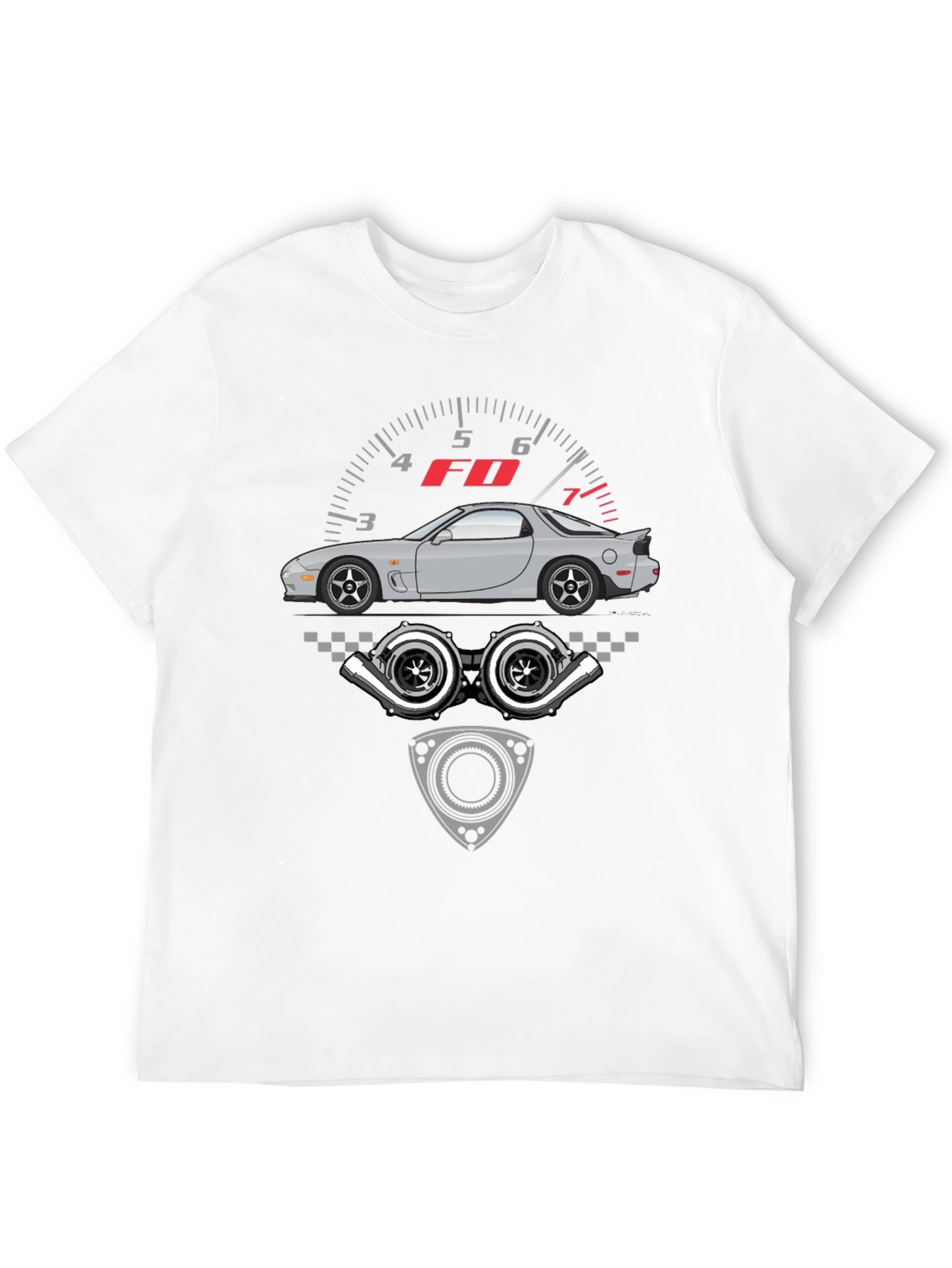 Rotary Engine FD RX-7 T-Shirt