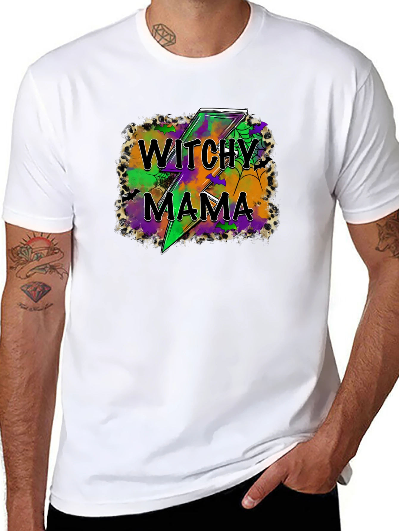 Witchy Mama Halloween T-Shirt