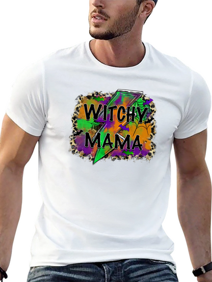 Witchy Mama Halloween T-Shirt