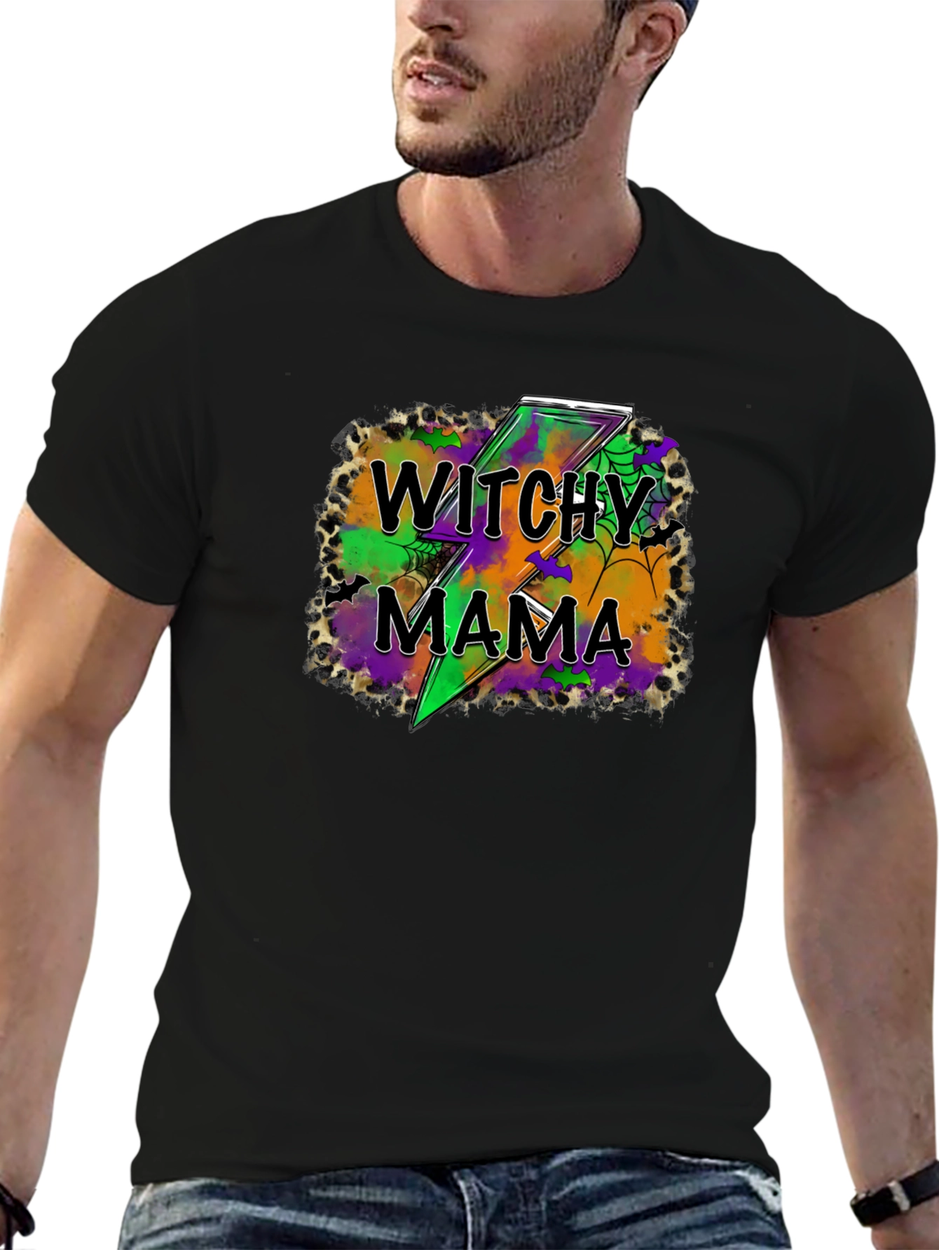 Witchy Mama Halloween T-Shirt