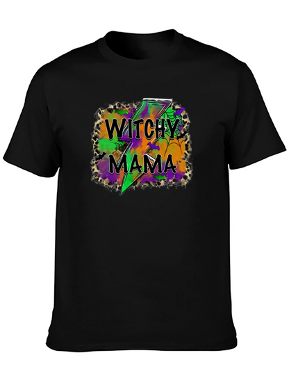 Witchy Mama Halloween T-Shirt