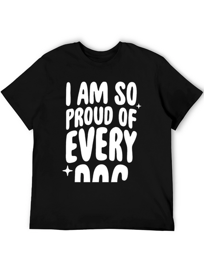 Proud Dog Lover Black T-Shirt