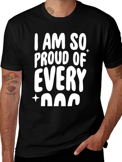 Proud Dog Lover Black T-Shirt
