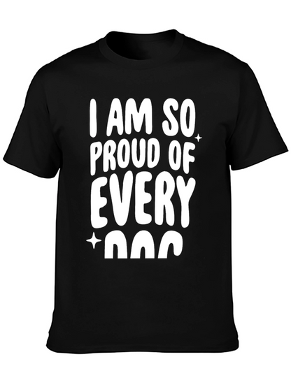 Proud Dog Lover Black T-Shirt